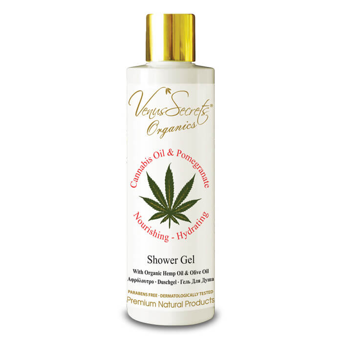 Shower-Gel-with-Cannabis-Oil-Organic-Olive-and-Pomegranate-250ml