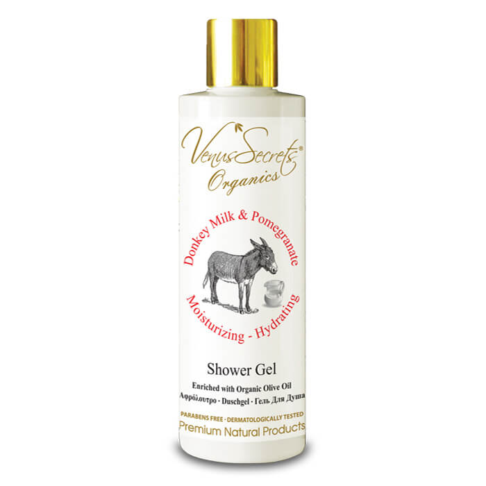 Shower-Gel-with-Donkey-Milk-Organic-Olive-and-Pomegranate-250ml